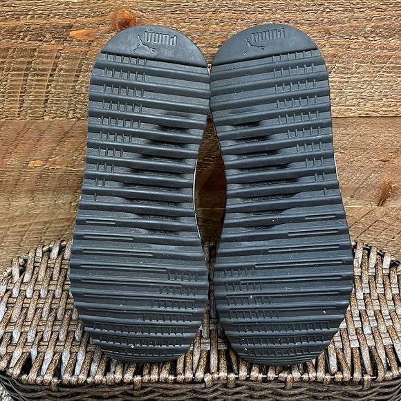 PUMA Women’s Pacer Next Cage Running Shoes Sneakers Black & White Size 7.5 EUC - Picture 10 of 12